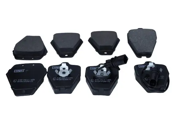 Комплект тормозных колодок, дисковый тормоз MAXGEAR 190407 (фото 1)