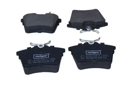 Комплект тормозных колодок, дисковый тормоз MAXGEAR 190423