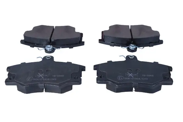 Комплект тормозных колодок, дисковый тормоз MAXGEAR 190466 (фото 1)