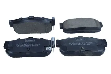 Комплект тормозных колодок, дисковый тормоз MAXGEAR 190474