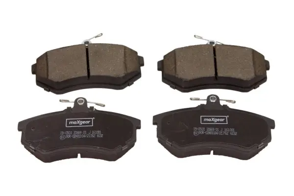 Комплект тормозных колодок, дисковый тормоз MAXGEAR 190501 (фото 1)