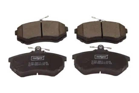 Комплект тормозных колодок, дисковый тормоз MAXGEAR 190501