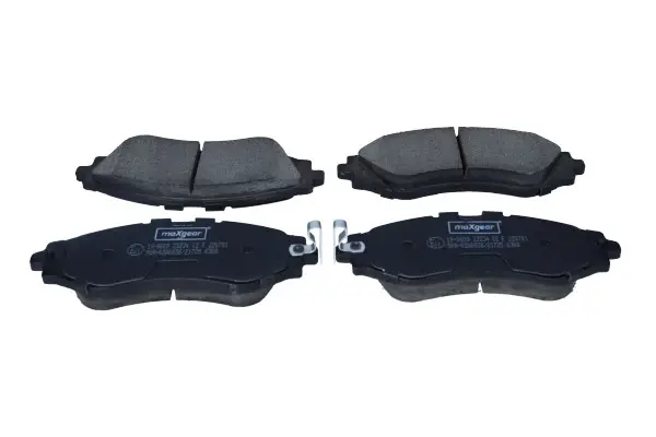 Комплект тормозных колодок, дисковый тормоз MAXGEAR 190609 (фото 1)