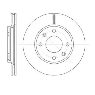 Brake disc. Диск тормозной MAXGEAR 190698