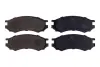 Комплект тормозных колодок, дисковый тормоз MAXGEAR 191147 (фото 1)