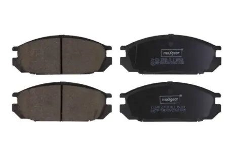 Комплект тормозных колодок, дисковый тормоз MAXGEAR 191741