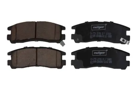 Комплект тормозных колодок, дисковый тормоз MAXGEAR 191751