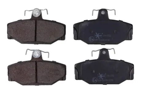 Комплект тормозных колодок, дисковый тормоз MAXGEAR 191752