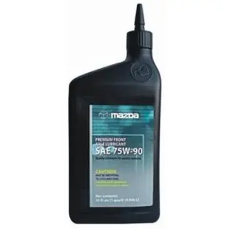 Масло трансмиссионное, Front Axle, SAE 75W-90, 0.946L MAZDA 0000775W90QT