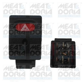 Вимикач світла аварійн. OPEL ASTRA F, ASTRA F CLASSIC 09.91-01.05 MEAT&DORIA 23605