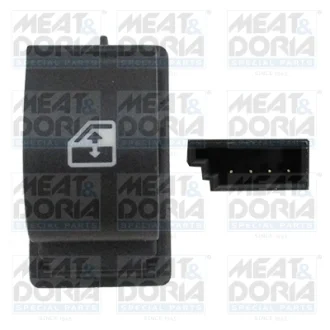 Кнопка піднімання вікна задн/передн Лів/Прав FIAT LINEA 1.3D-1.6D 05.07- MEAT&DORIA 26207
