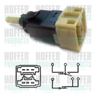 Brake light switch. Выключатель стоп сиганала MEAT&DORIA 3500065