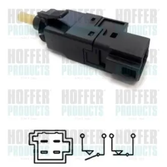 Brake light switch. Выключатель стоп сиганала MEAT&DORIA 3500106