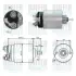 MEATDORIA FORD Втягуюче реле стартера FIESTA V 1.25 16V 03-08, FOCUS II 1.4 04-12, MAZDA 2 (DY) 1.4 03-07, VOLVO S40 II 1.6 05-12 MEAT&DORIA 46104 (фото 1)