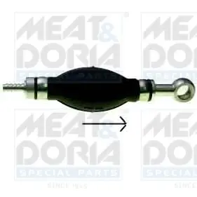 MEATDORIA насос ("груша") ручний підкачки палива d=8mm/d=14mm MEAT&DORIA 9062