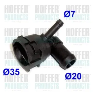 MEATDORIA VW фланець охолоджуючої рідини AUDI 1,6-2,0SDI 03- MEAT&DORIA 93500