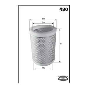 Автозапчасть MECAFILTER EL1566