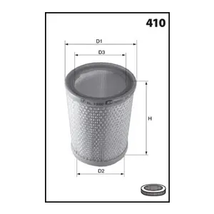 Воздушный фильтр MECAFILTER EL3347