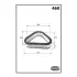 Фільтр повітряний Nissan Micra 1.0-1.4 92-10 MECAFILTER EL3543 (фото 1)