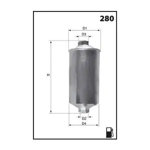 топливный фильтр MECAFILTER ELE6031