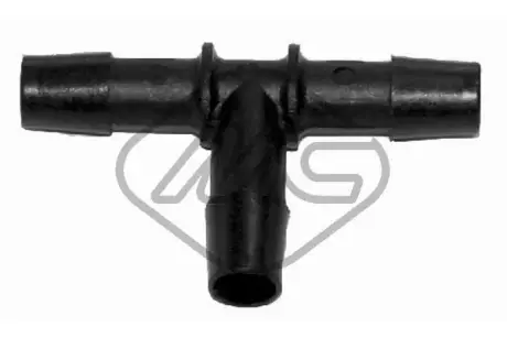 Універсальний з\'єднувач шлангів 10mm (Т-подібний) METALCAUCHO 00064