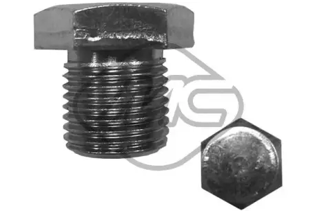 Пробка зливна поддона с резьбой Suzuki Swift 1.0 (95-05)  Metalcaucho METALCAUCHO 00673