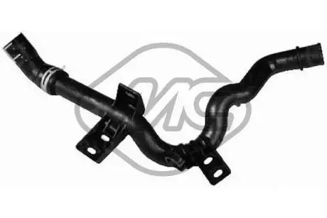 Патрубок радіатора Berlingo 1.1-1.6i 96- METALCAUCHO 03204