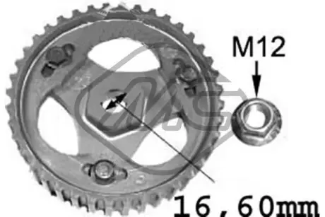 Автозапчасть METALCAUCHO 05623