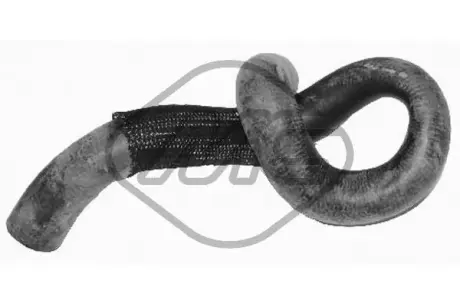Патрубок радіатора Peugeot 307 2.0HDi (00-) Metalcaucho METALCAUCHO 08935