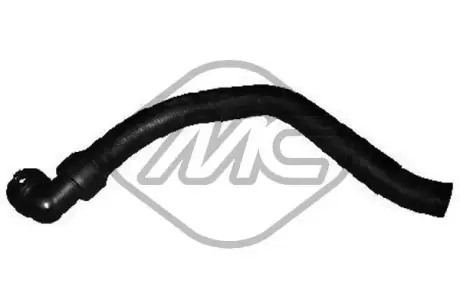 Патрубок радіатора (верхній) Fiat Doblo 1.3D Multijet 05- METALCAUCHO 09417