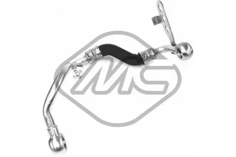 Трубка системи охолодження Audi A4/A6 2.0 TFSI 04- METALCAUCHO 30123