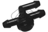 Універсальний з\'єднувач шлангів 6mmx6mmx6mm (з клапаном) METALCAUCHO 30664 (фото 1)