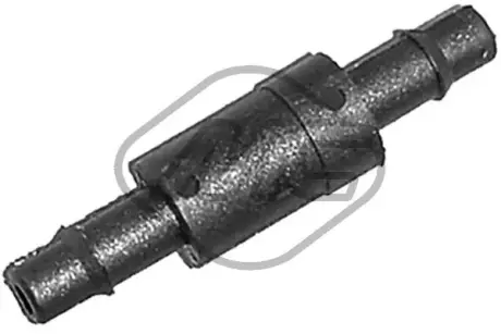 Універсальний з\'єднувач шлангів 5mmx5mm (з клапаном) METALCAUCHO 30671