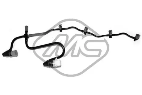 Шланг паливний (трубка) Fiat/Ford/PSA 2.2Hdi/Jtd/Tdci 06- METALCAUCHO 33009