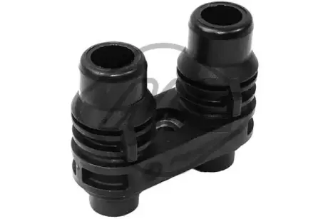 Патрубок водяной VW Polo 1.4TDi, 1.0/1.2/1.4T (05>) SK Fabia/Rapid/Roomster (07>) флянец на радиатор печки METALCAUCHO 35793