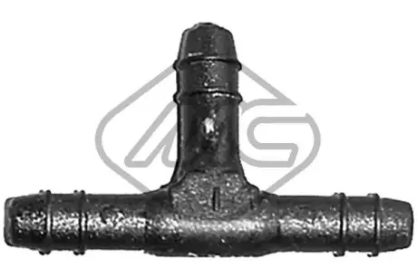 Універсальний з\'єднувач шлангів 5mmx5mmx5mm (Т-подібний) METALCAUCHO 45037