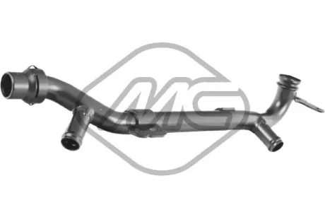 Трубка системи охолодження Audi A4 2.0TFSI 04-08 METALCAUCHO 77002