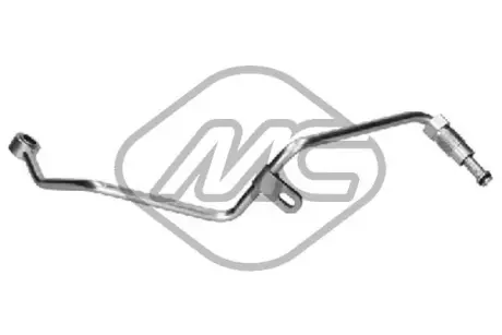 Трубка мастила турбіни Megane II/Laguna II 1.9dCi 01- METALCAUCHO 92163
