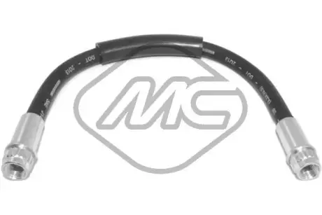 Гальмівний шланг зад. Fiat Scudo/Peugeot Expert 07- (270mm) METALCAUCHO 96586