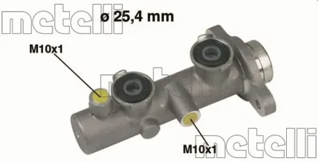 Циліндр гальмівний головний METELLI 050249