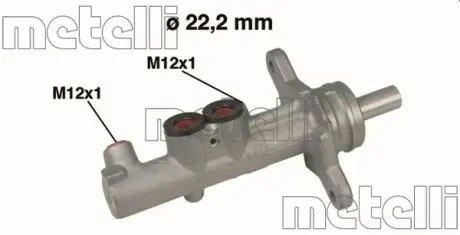Циліндр гальмівний головний METELLI 05-0535