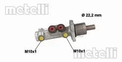 Циліндр гальмівний головний METELLI 050598