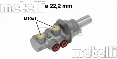 Цилиндр тормозной главный METELLI 05-0677