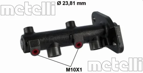 Циліндр гальмівний головний METELLI 050861