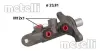 Циліндр гальмівний (головний) Renault Megane III/Scenic IIIi 08- (d=23.81mm) Alu METELLI 05-0876 (фото 1)