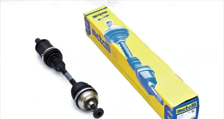 Піввісь (передня) (L) BMW 5 (F10/F11)/6 (F06/F12/F13) 10-18 (37z/27z/560mm) (-ABS) METELLI 171334
