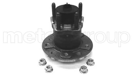 Підшипник маточини (задньої) Opel Astra G 98-/Combo/Meriva 03-/Vectra B 95- (+ABS) METELLI 192438