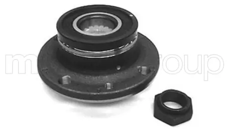 Підшипник маточини (задньої) Citroen Nemo 07- (+ABS) METELLI 19-2536