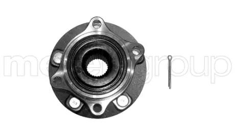 підшипник маточини (передньої/задньої) hyundai santa fe/kia sorento 4x4 09- (5 отв.) METELLI 19-7653