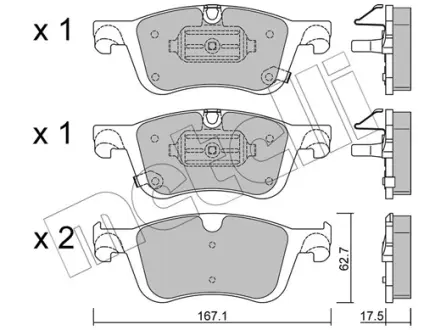 Автозапчасть METELLI 2213650